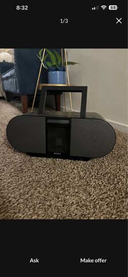Boombox Sony Ipod Docking Station With Radio Sony ZS-S4iP Boombox...