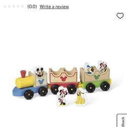 Disney Mickey Mouse & Friends All Aboard Wooden Train by Melissa & Doug