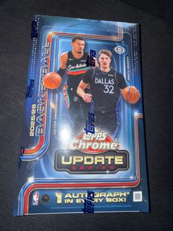 2025-2026 Topps Chrome Update Basketball Hobby Box Sealed from EQL