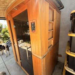 Wood Sauna Used 