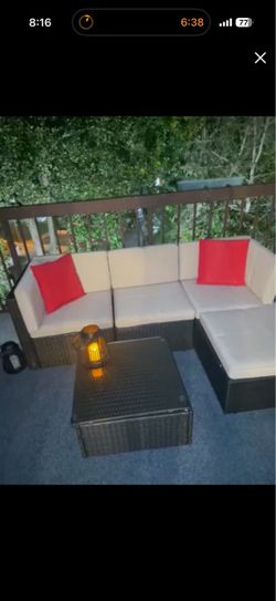 Like new 6 piece sectional- NEEDING GONE