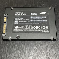 250gb SSD Samsung 850EVO