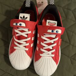 Adidas Adifom Kids Pixar Cars Lightning McQueen Sneakers 