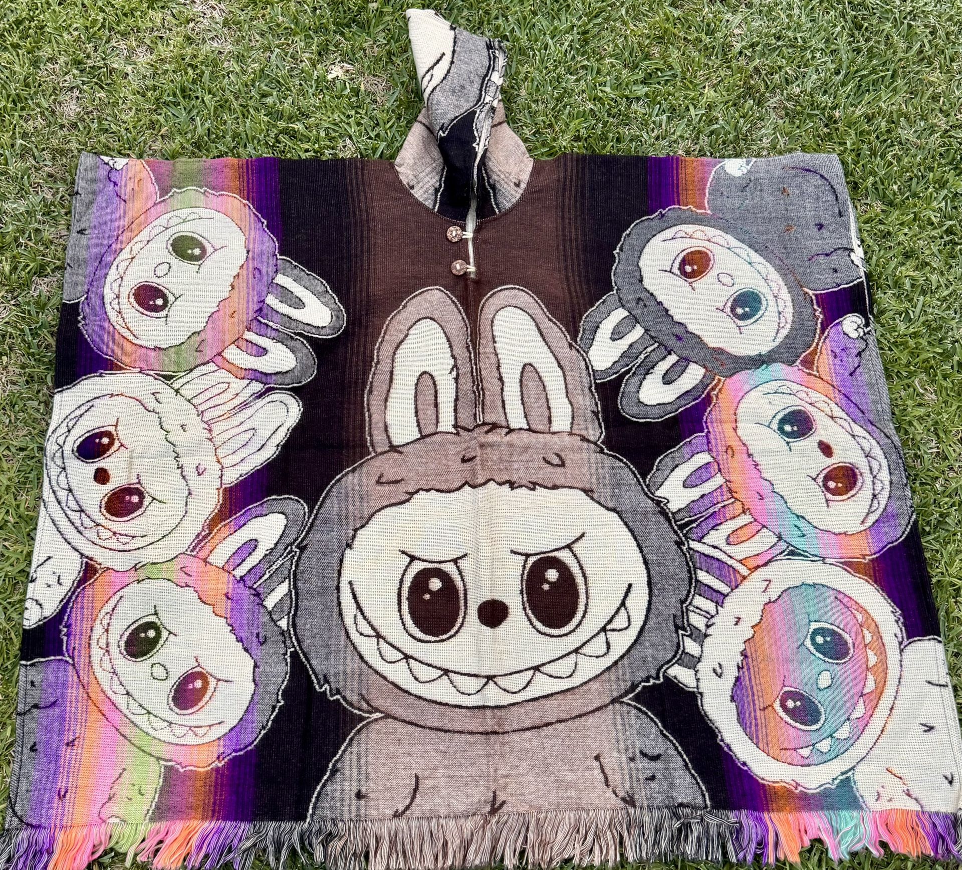 Labubu Adult Size Alpaca Poncho
