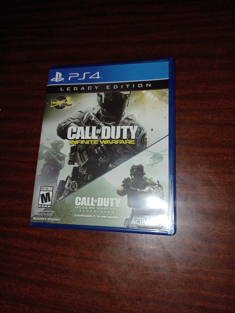 Call Of Duty Infinite Warfare And Modern Warfare Remastered