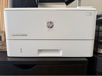 HP Laser Jet Pro M404dn + 6 New Ink
