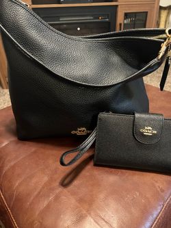 Coach purse and wallet