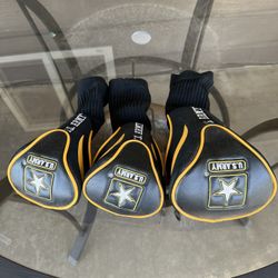 US Army Golf Club Head Covers 