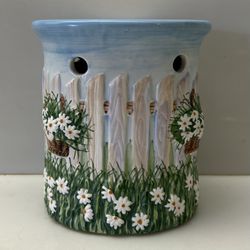 Yankee Candle Daisies Spring Picket Fence Wax Warmer