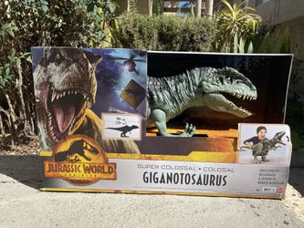 Giant GIGANOTOSAURUS! 39” +. Can Store Smaller Dinosaurs In Body! Great For Display And All Ages!!!
