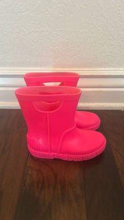 Girl rain boots size 11/12 c