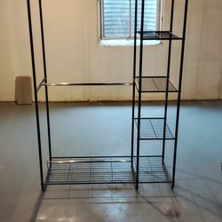Clothing steel rack