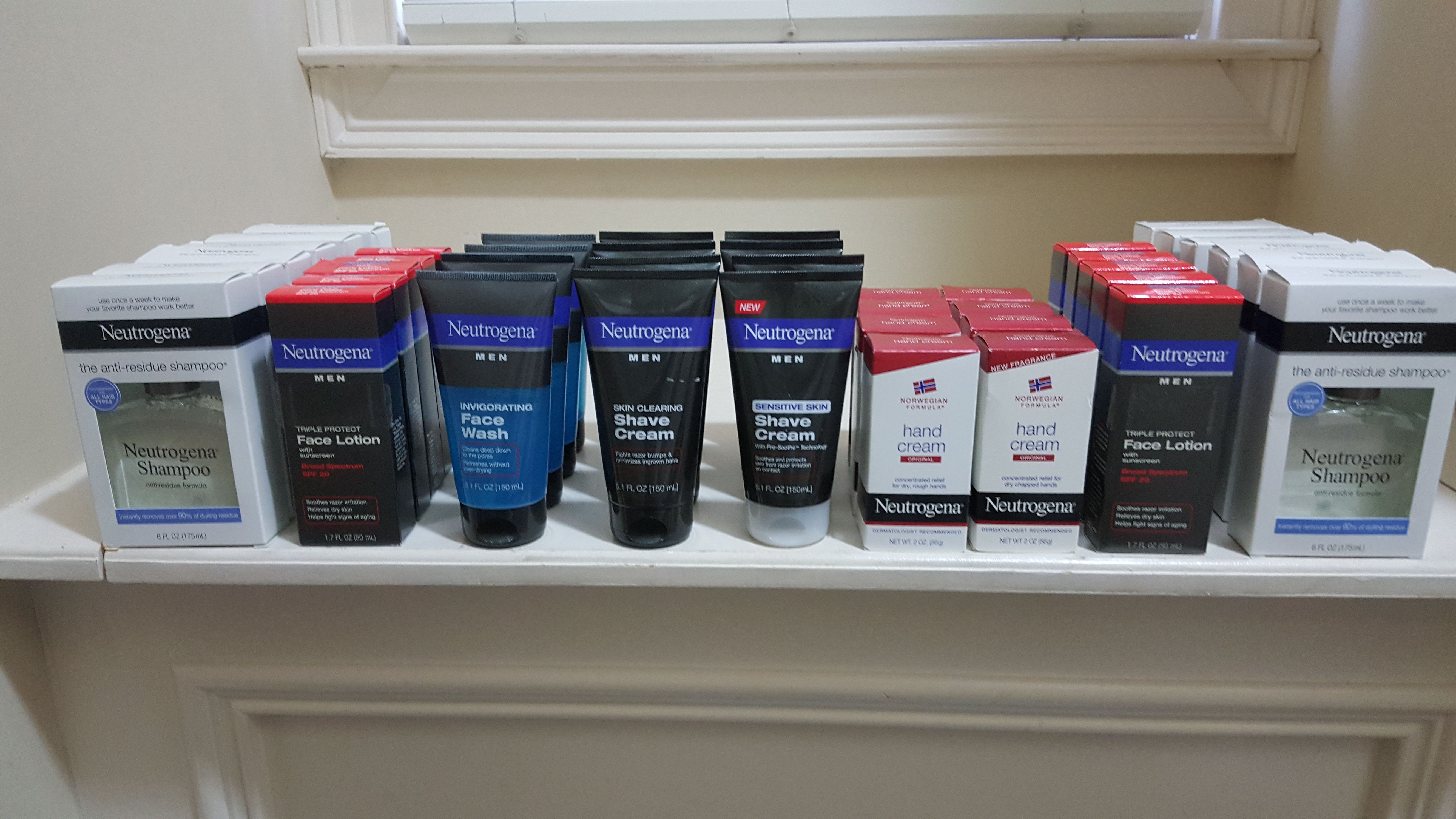 Neutrogena facial skin care products