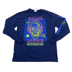 Delta Pro Weight Boys Size L Long Sleeve 'Game Mode Activated' Multicolor NWOT