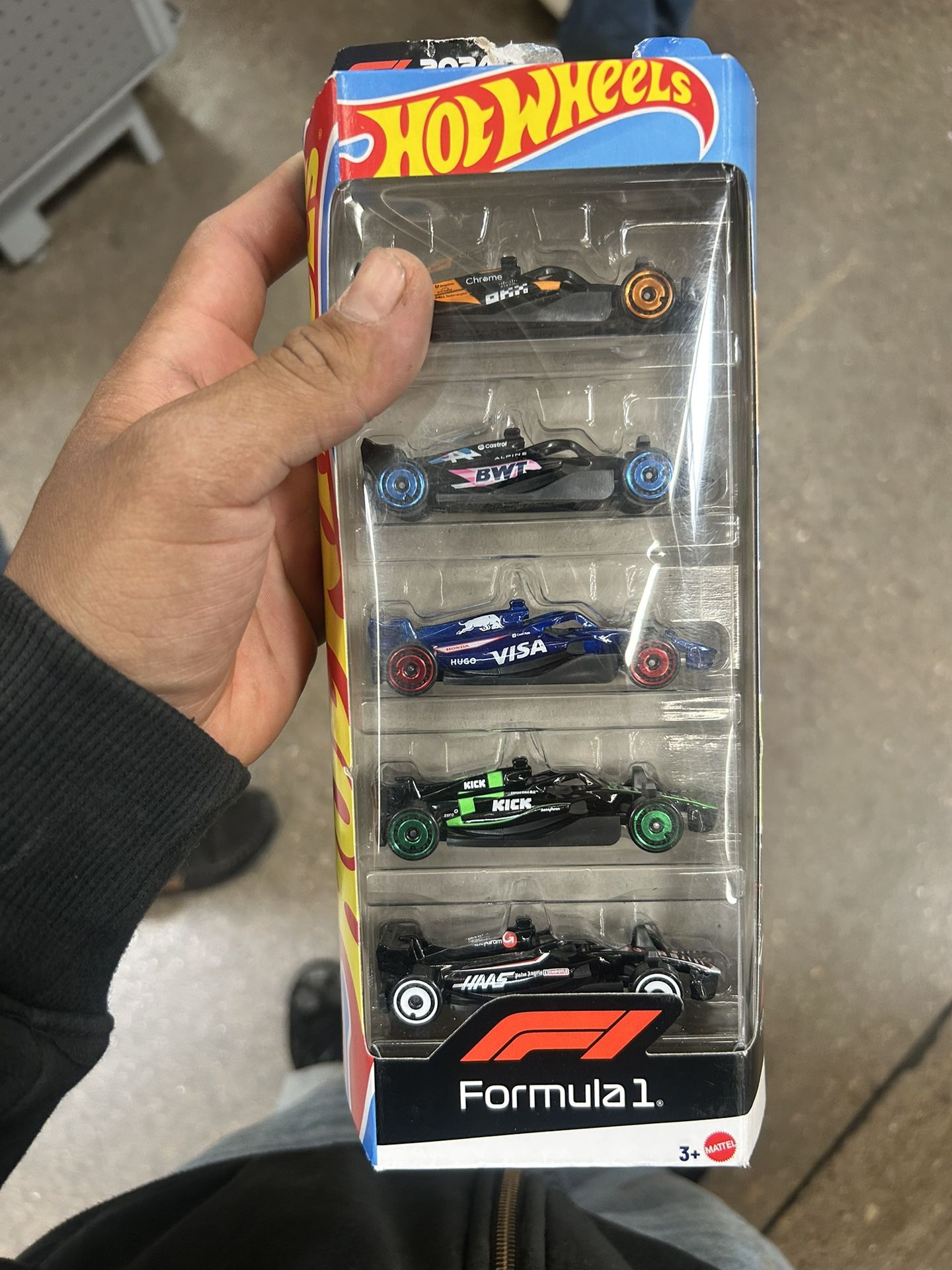 F1 Hotwheels 2024 5pack