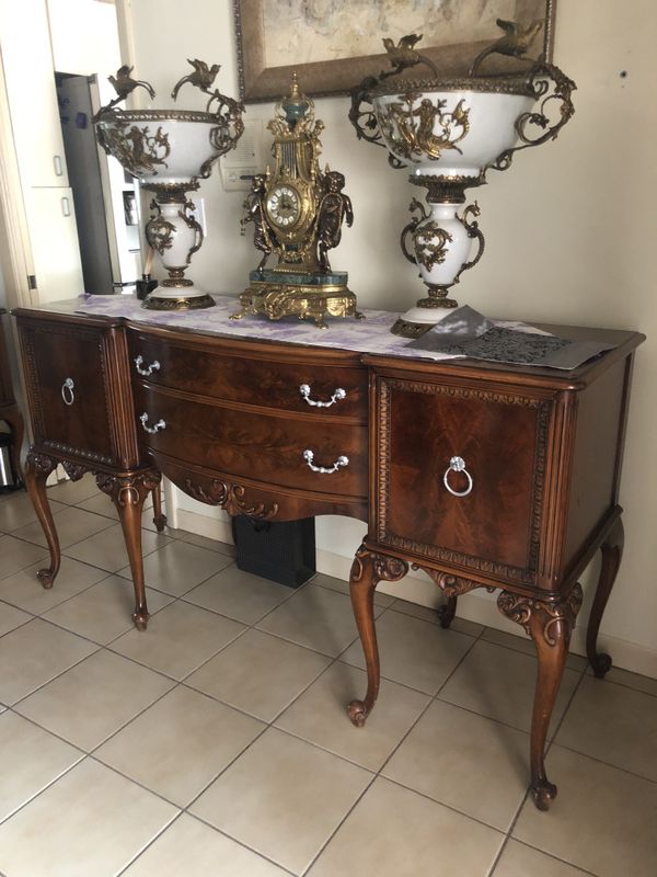Antique Vintage Buffet Table for Sale in Miami, FL OfferUp