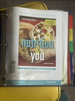 Nutrition and You 4th Edition by Joan Salge Blake (2016)