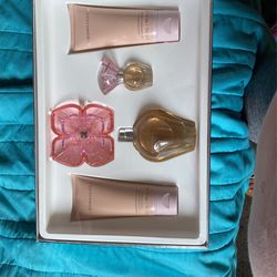 Brand new set of perfume it comes with body lotion and showered you
