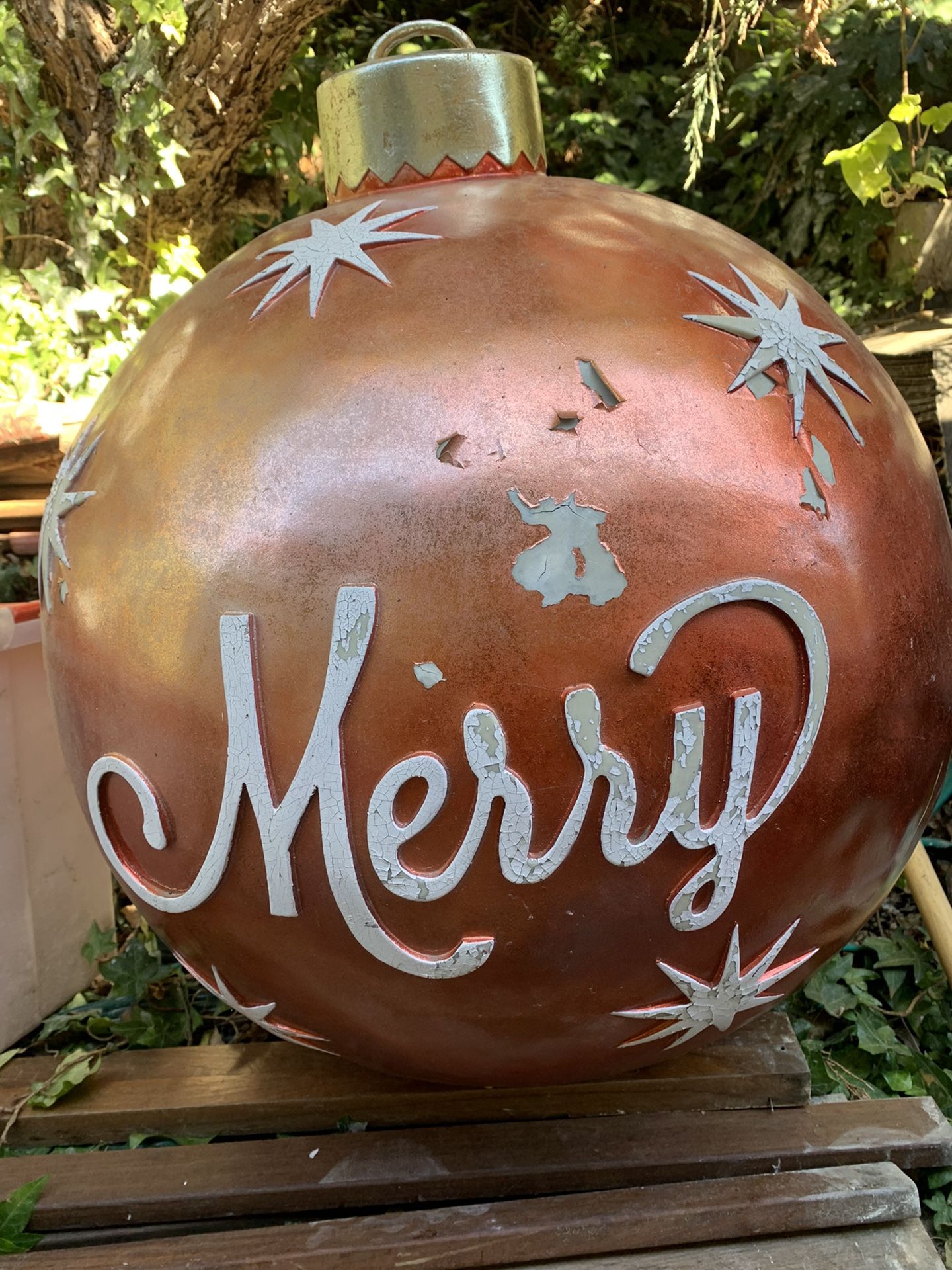 Large Hanging Christmas Ornament