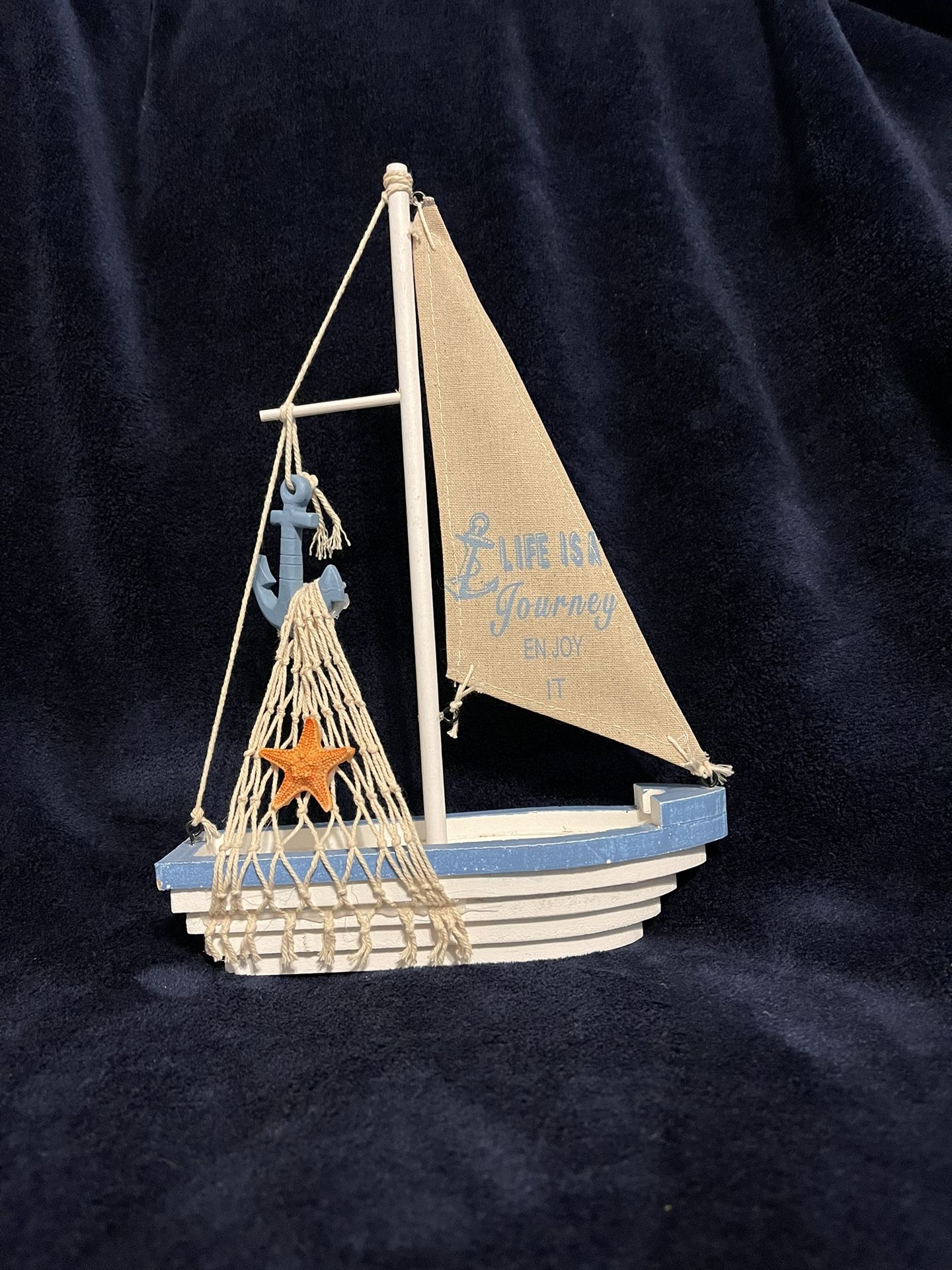 Wooden Sailboat 