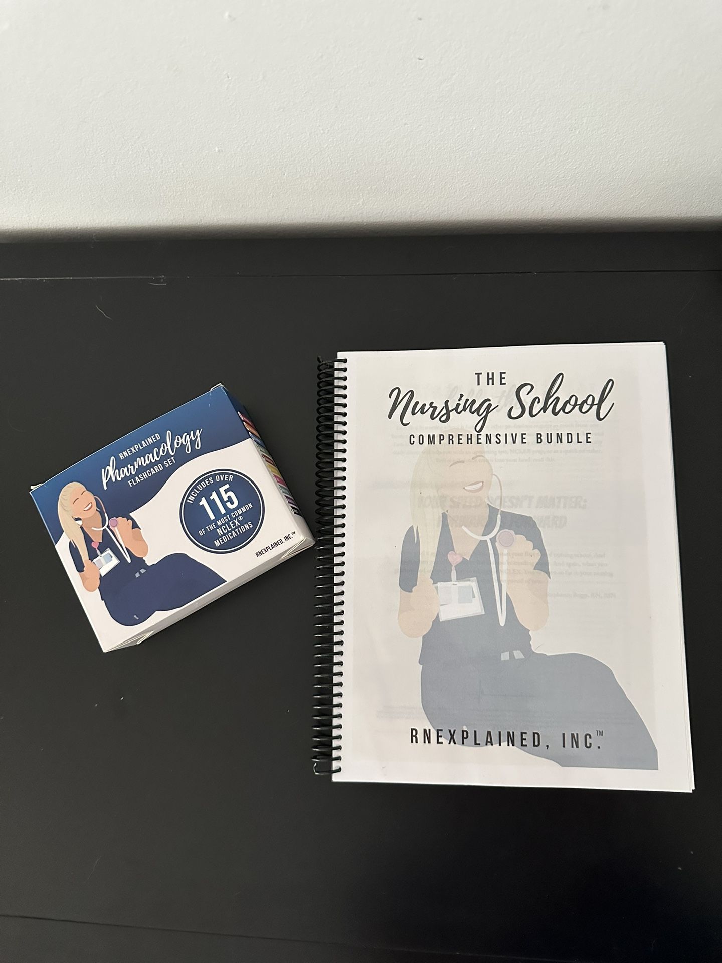 Nursing school Comprehensive Study guide and Pharmacology flash cards  