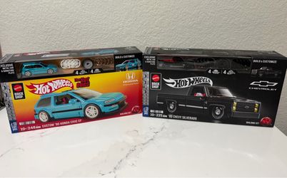 🔥 Hot Wheels Mattel Brick Shop Sets – NEW 🔥