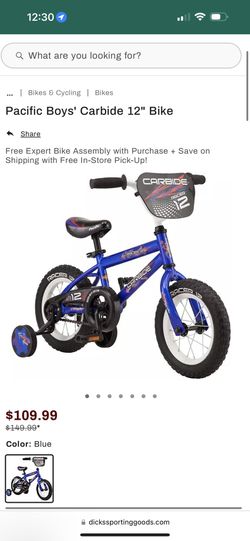 Boys 12” Bike 