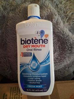 Used,  Biotene Dry Mouth Wash 