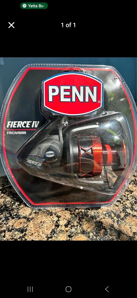Penn Fierce IV 4000 Fishing Reel  New In Package 