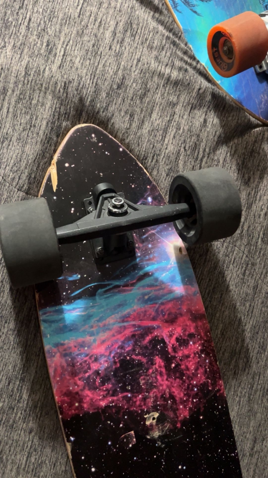 Skateboard Wheels And Body