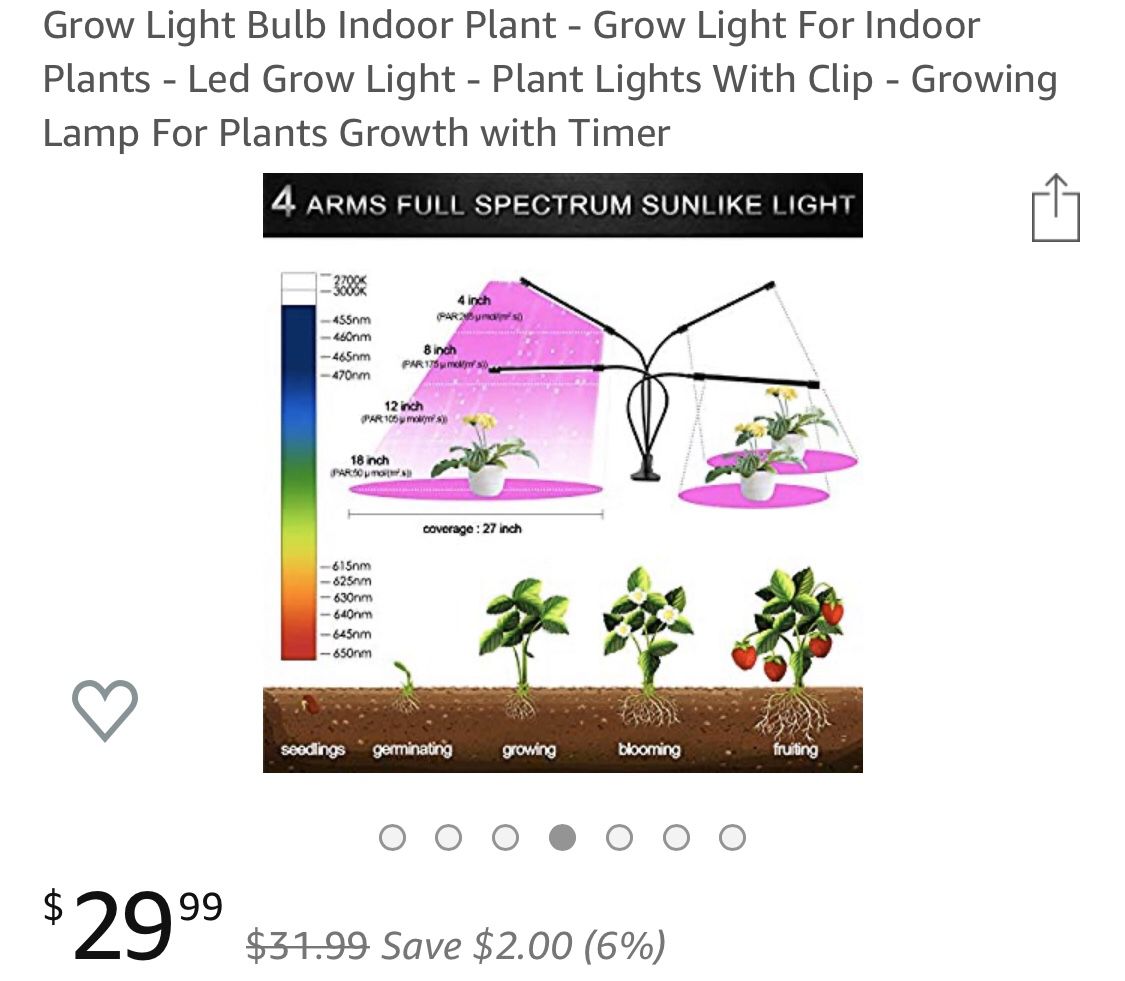 Indoor Plant grow Light
