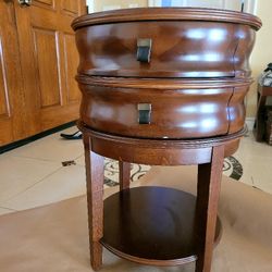 Wooden End Table