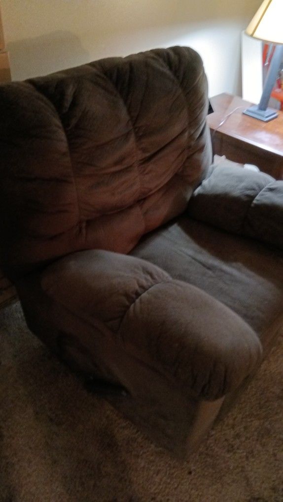 Love Seat  Sofa  Recliner Set $ 250.00