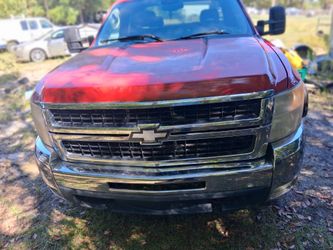2007-13 CHEVY 2500 TK HD HOOD,GRILL,PW MIRRORS,BUMPER 6.0 ENGINE AT 4WD FOR PARTS ONLY