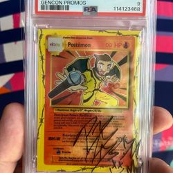 Pokemon Post Malone & Skee X/ eBay Collab Card *SIGNED* 