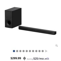 Sony HT-S400 2.1ch Soundbar with Powerful Wireless Subwoofer