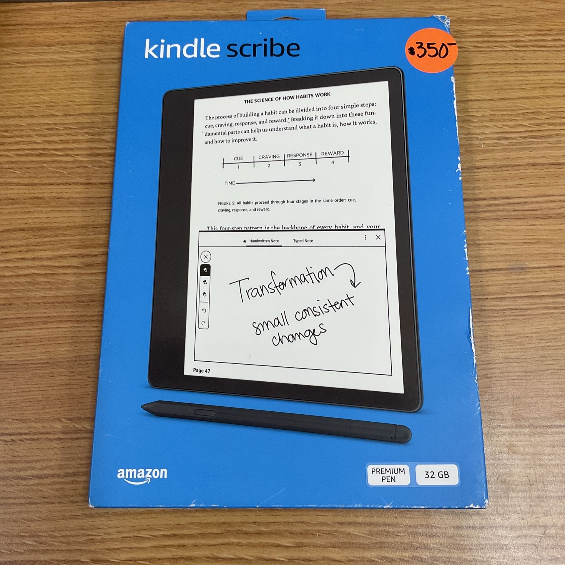 10.2” AMAZON KINDLE SCRIBE 32GB.