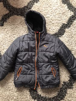 Warm puma kids winter coat