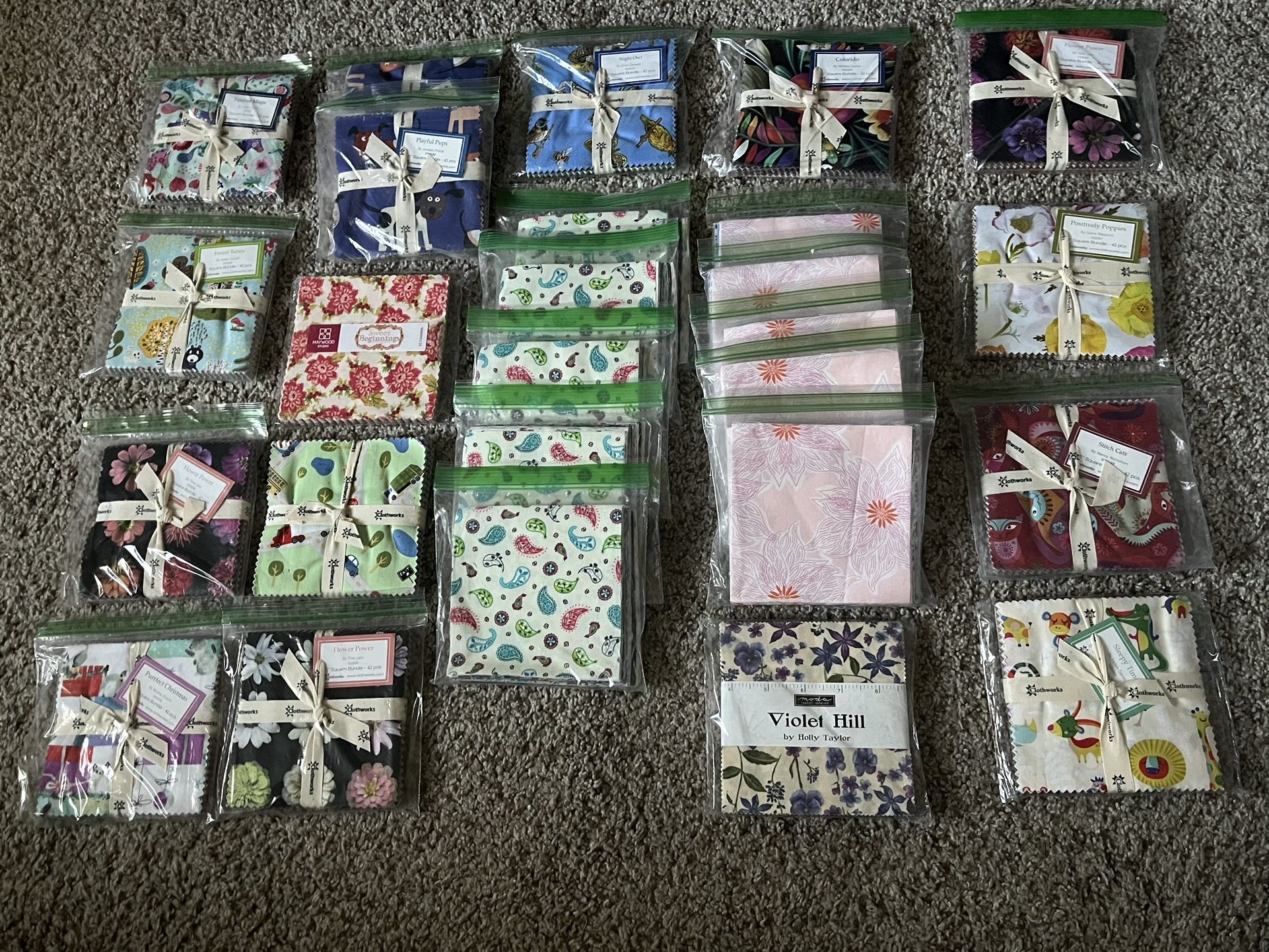 Charm Packs For Quilting
