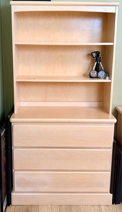 Light wood dresser