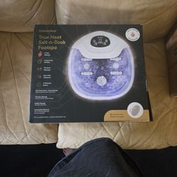 Heating Foot Soak 