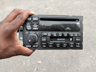 Chevy Tahoe factory radio