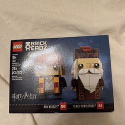 LEGO Brick Headz Ron Weasley & Albums Dumbledore 41621