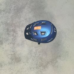 Ozark Trail Blue Rear Light Up Rechargeable Helmet