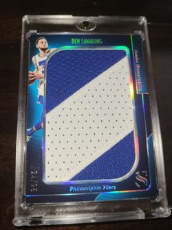 Ben simmons game used jumbo patch /25