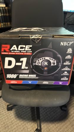 Racing wheel for PC with pedals and Manuel gear gearshift