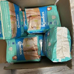 4t-5t Diapers  4 Packs Of 19 Total 76
