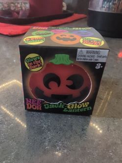 Nee Doh Jack-Glow Lantern Stress Ball
