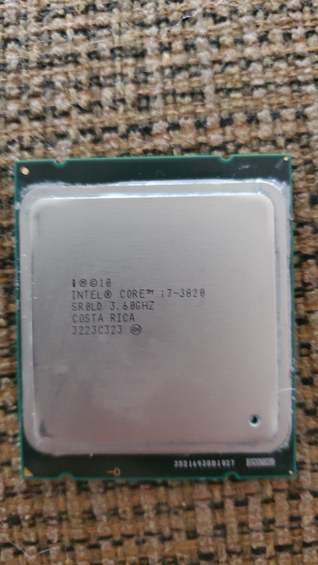Intel core i7 3820 LGA 2011