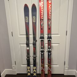Used Ski Salomon Size190cm, Elan Size170cm